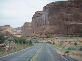 153 8mg. Arches National Park drive