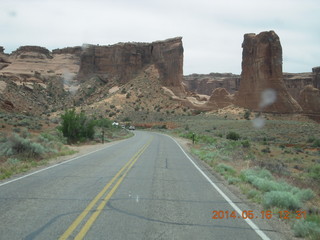 156 8mg. Arches National Park drive