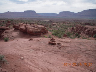 215 8mg. Fisher Tower hike