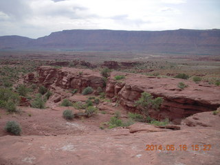 216 8mg. Fisher Tower hike