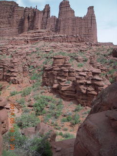 219 8mg. Fisher Tower hike