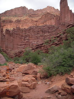 220 8mg. Fisher Tower hike