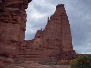 262 8mg. Fisher Tower hike