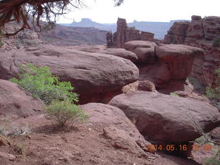 290 8mg. Fisher Tower hike