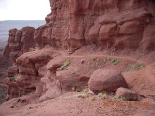 314 8mg. Fisher Tower hike