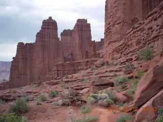 317 8mg. Fisher Tower hike