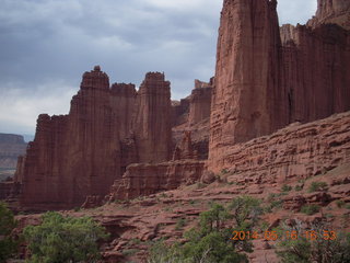 322 8mg. Fisher Tower hike