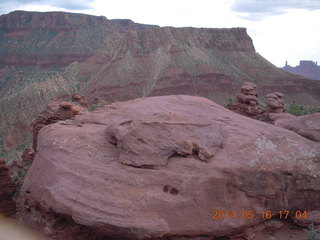 338 8mg. Fisher Tower hike