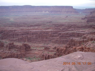 343 8mg. Fisher Tower hike