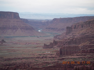 346 8mg. Fisher Tower hike