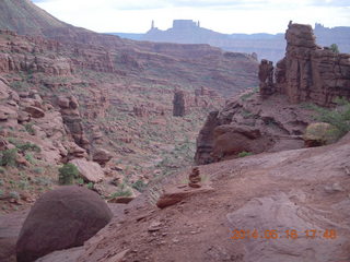 368 8mg. Fisher Tower hike