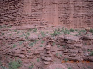 370 8mg. Fisher Tower hike