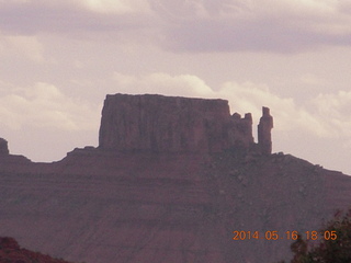 373 8mg. Fisher Tower hike