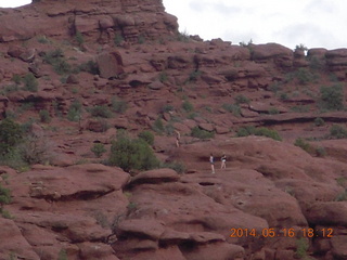 377 8mg. Fisher Tower hike