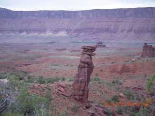 388 8mg. Fisher Tower hike