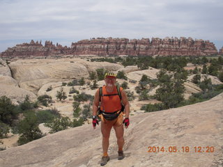 2396 8mj. Canyonlands National Park - Needles - Elephant Hill + Chesler Park hike - Adam