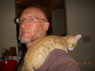 159 8p4. Adam and kitten Max