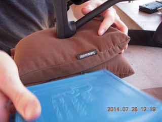 setup at Ben Avery shooting range