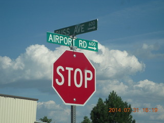 54 8px. Airport Road at Greeley Airport (GXY)