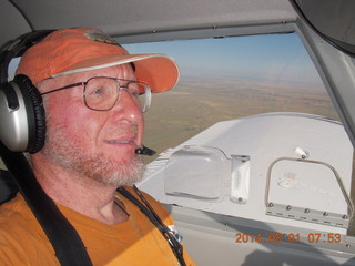 1437 8q1. Adam flying N8377W