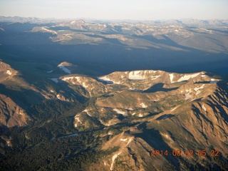 144 8q2. aerial - Colorado - Rocky Mountains