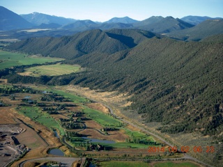 173 8q2. aerial - Colorado - Rocky Mountains - along I-70