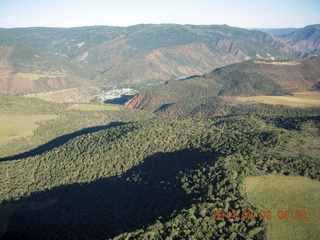 181 8q2. aerial - western Colorado - Glenwood Springs area