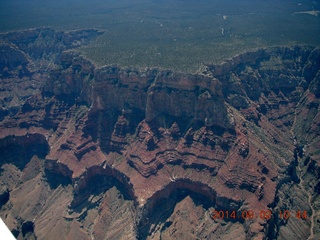 1767 8q2. aerial - Grand Canyon - Zuni Corridor