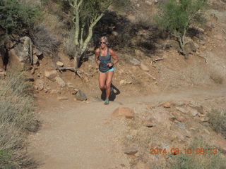 Pinnacle Peak - Tawnya running