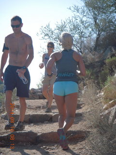 Pinnacle Peak - Tawnya running