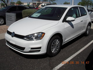 Lunde's Volkswagon - my new Golf