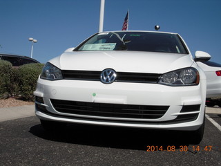 Lunde's Volkswagon - my new Golf