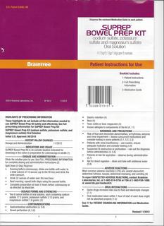 colonoscopy paperwork