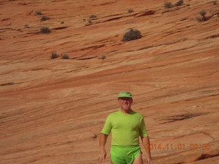Canyon de Chelly - Spider Rock hike - Adam