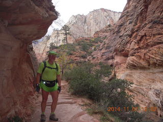 2427 8t1. Zion National Park - Observation Point hike- Adam