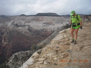 2434 8t1. Zion National Park - Observation Point hike- Adam
