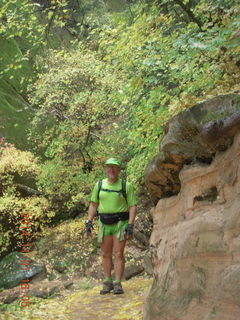 2454 8t1. Zion National Park - Observation Point hike - Adam