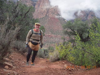 2455 8t2. Zion National Park - Watchman hike - Adam