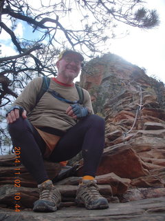 2472 8t2. Zion National Park Angels Landing hike - Adam