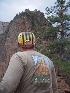 2478 8t2. Zion National Park Angels Landing hike - Adam and Angels Landing t-shirt
