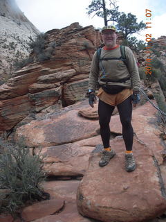2479 8t2. Zion National Park Angels Landing hike - Adam and chains