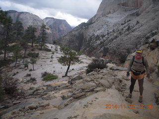 2485 8t2. Zion National Park - West Rim hike - Adam