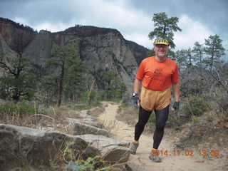 2489 8t2. Zion National Park - West Rim hike - Adam
