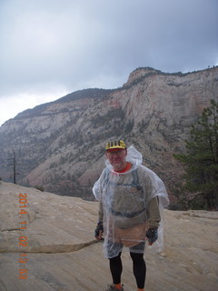 2495 8t2. Zion National Park - West Rim hike - Adam