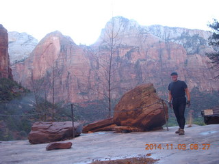 2501 8t3. Zion National Park - Emerald Ponds hike - Adam