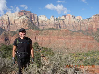 2503 8t3. Zion National Park - Watchman hike - Adam