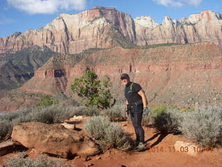 2508 8t3. Zion National Park - Watchman hike - Adam