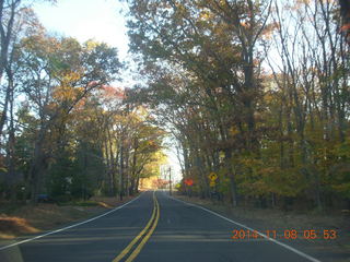 drive to Holmdel, Dutch Lane Road where I used to run