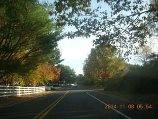 drive to Holmdel, Dutch Lane Road where I used to run