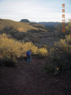 Filipe around Red Creek airstrip